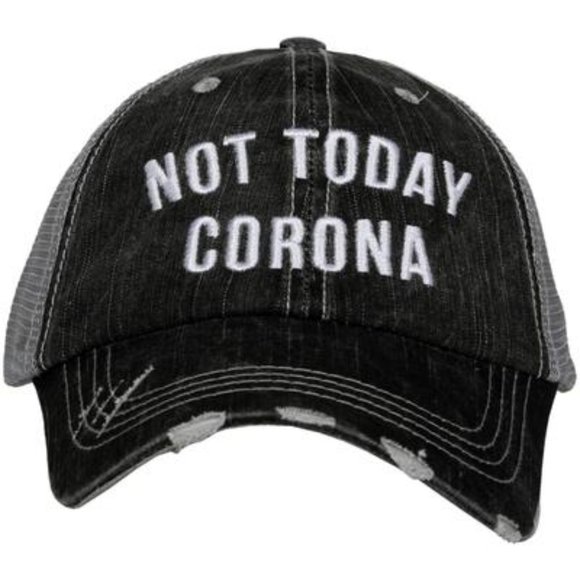 Other - Corona Tucker Cap Hat Distressed Not Today